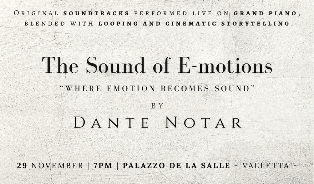 Dante business card — front