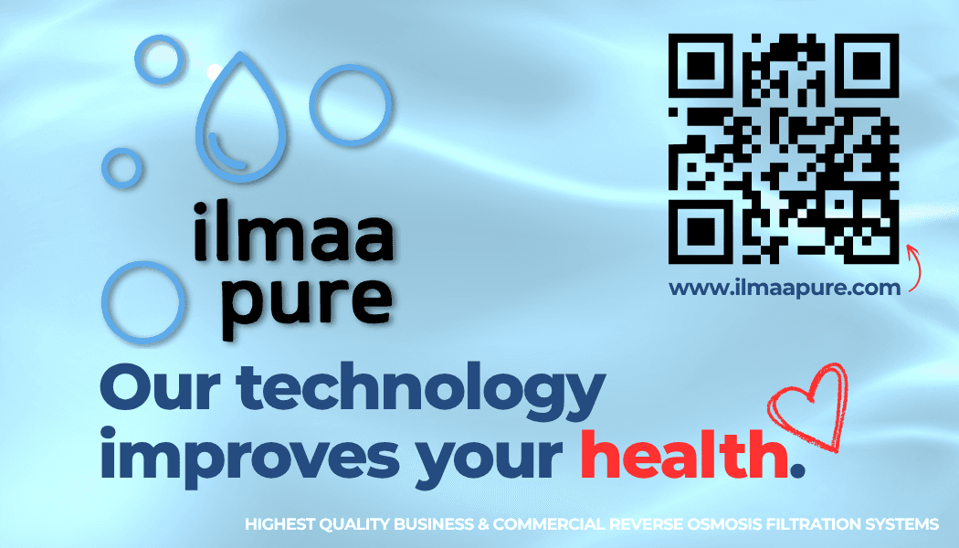 Ilma Pure business card — back