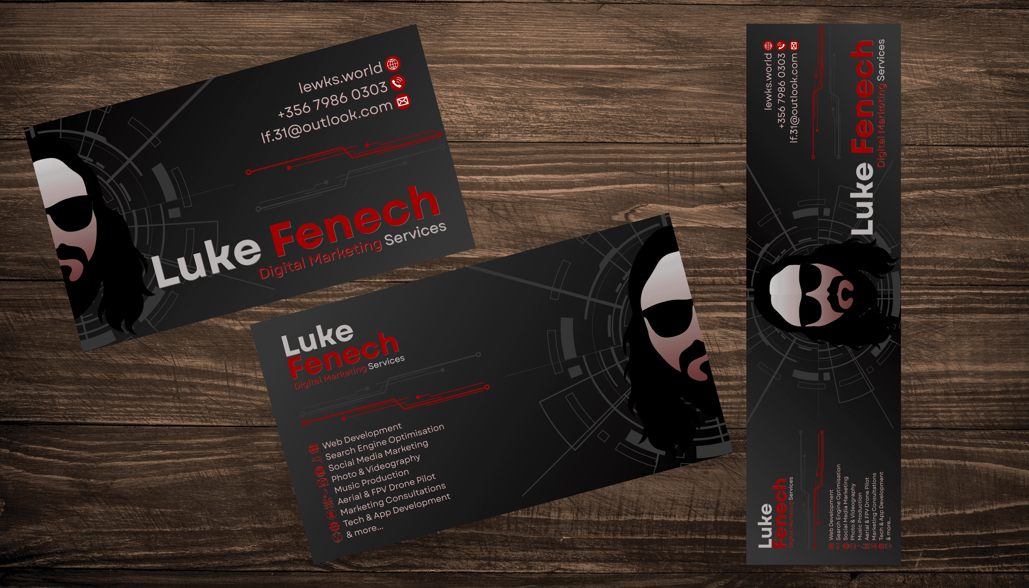 Business cards example