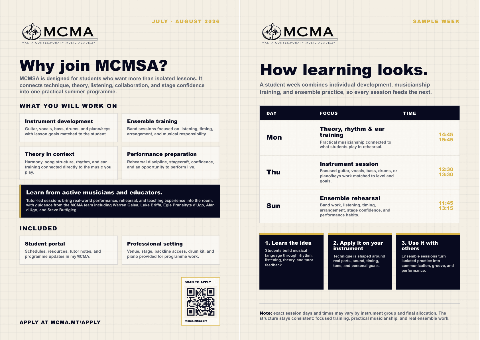 MCMSA — Leaflet — 2