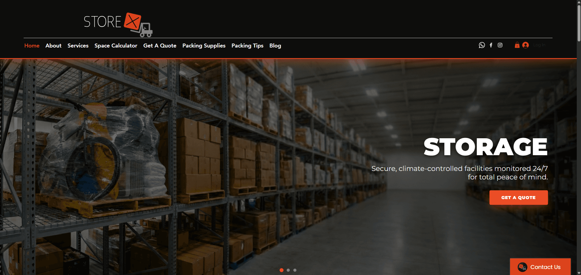 Storex screenshot
