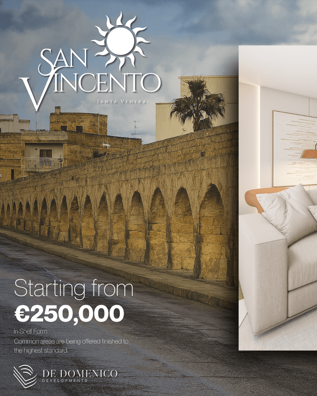 De Domenico Developments property launch post