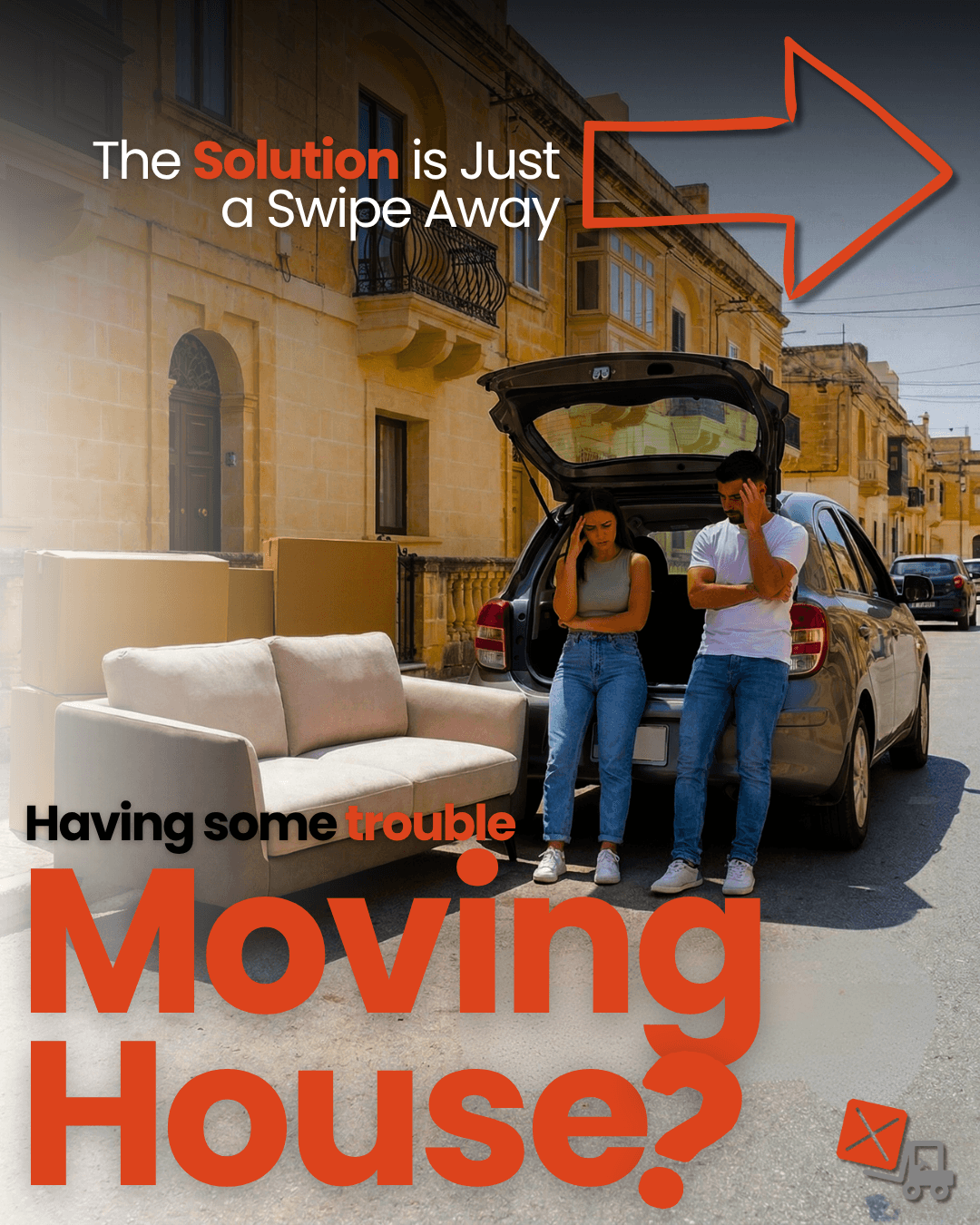 Storex campaign post: Having some trouble moving house?